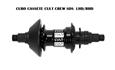 CUBO CASSETE CULT CREW SDS LHD e RHD PRETO — foto 1