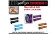 MANOPLA ODI VANS V2.1 LOCK-ON 135MM ROXA / ÓLEO — foto 2