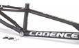 QUADRO BMX RACE 20 CADENCE BX1 ALUMÍNO PRETO - GRAFITE V-BRAKE — foto 1
