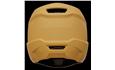 CAPACETE FULL FACE LEATT GRAVITY 1.0 MARROM INFANTIL — foto 4