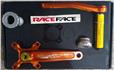 PEDIVELA 2 PÇS RACE FACE ATLAS BMX 68/73 x  170MM LARANJA — foto 1