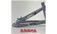 KIT QUADRO E GARFO SAVANA BMX RACE 21 XL CINZA — foto 2