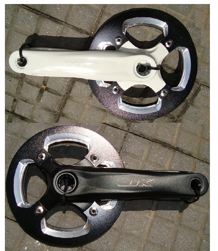 PEDIVELA GTK EL TORO FREERIDE 170MM COROA 38 / DIRT PRETO ou BRANCO