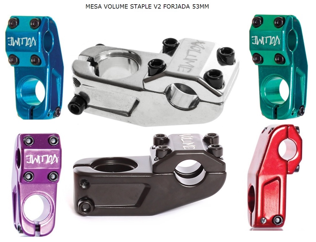 MESA VOLUME STAPLE V2 FORJADA 53MM CORES 