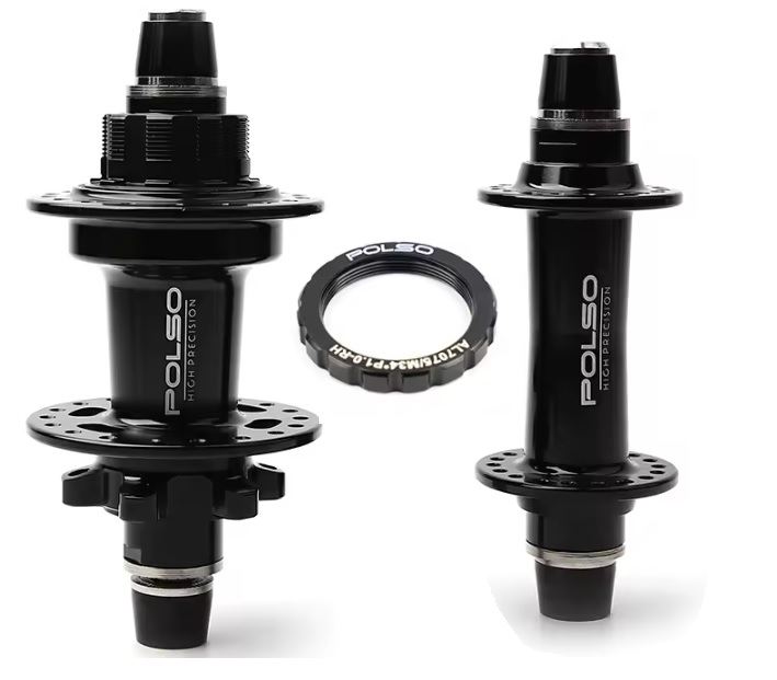 PAR CUBO CASSETE POLSO DISCO 36 FUROS RACE PRETO