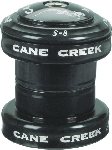 CX DE DIREÇÃO CANE CREEK S8 ROLETADA PRETA 1/8 OVER