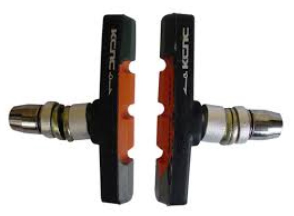SAPATA DE FREIO KCNC V-BREAK 3 x COMPONENTES