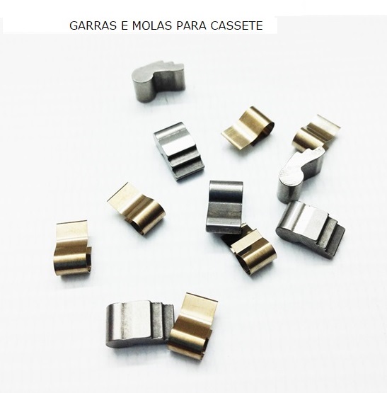 KIT TRAVAS E MOLAS 6 X TRAVAS E 6 MOLAS VARIOS CASSETE