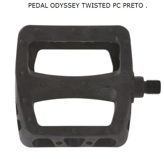 PEDAL ODYSSEY TWISTED PC PRETO