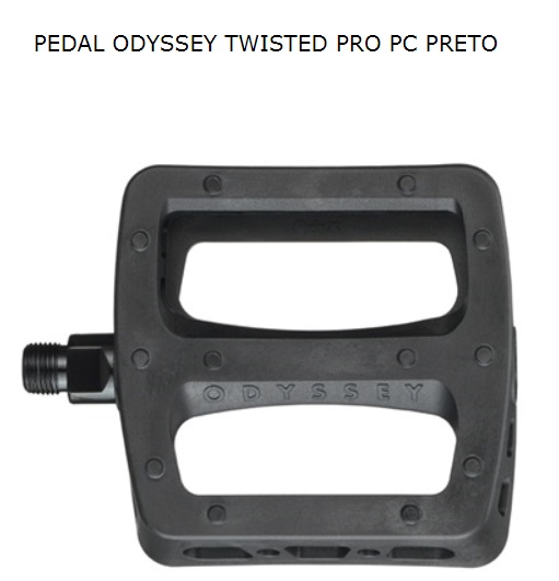 PEDAL ODYSSEY TWISTED PRO PRETO